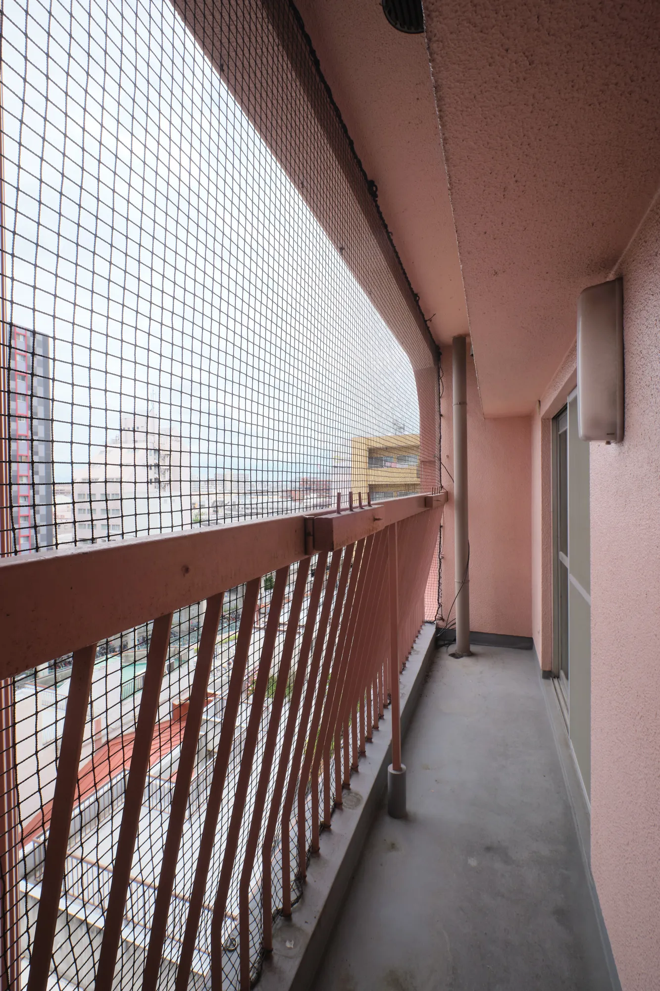 フロントフィールド長居東：706：バルコニー