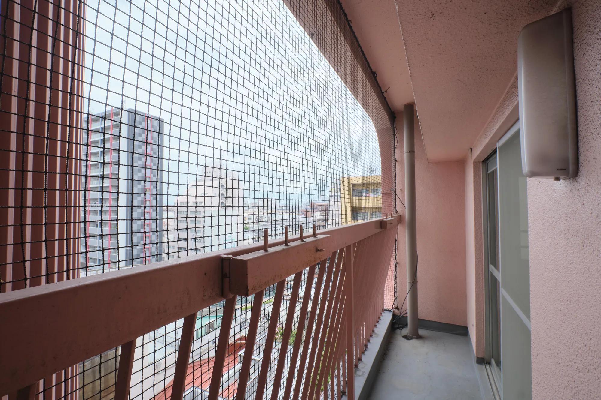 フロントフィールド長居東：706：バルコニー