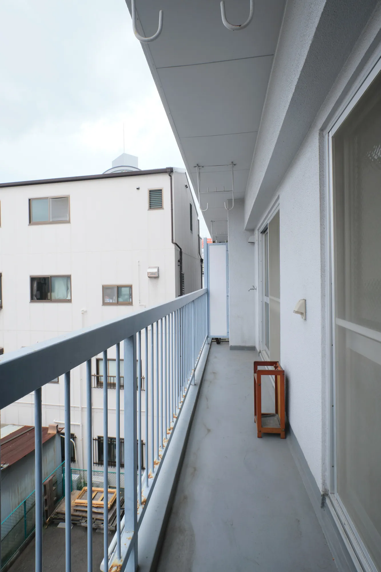 ニューフジマンション：バルコニー