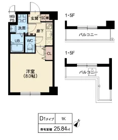 スプランディッド甲子園：D1タイプ