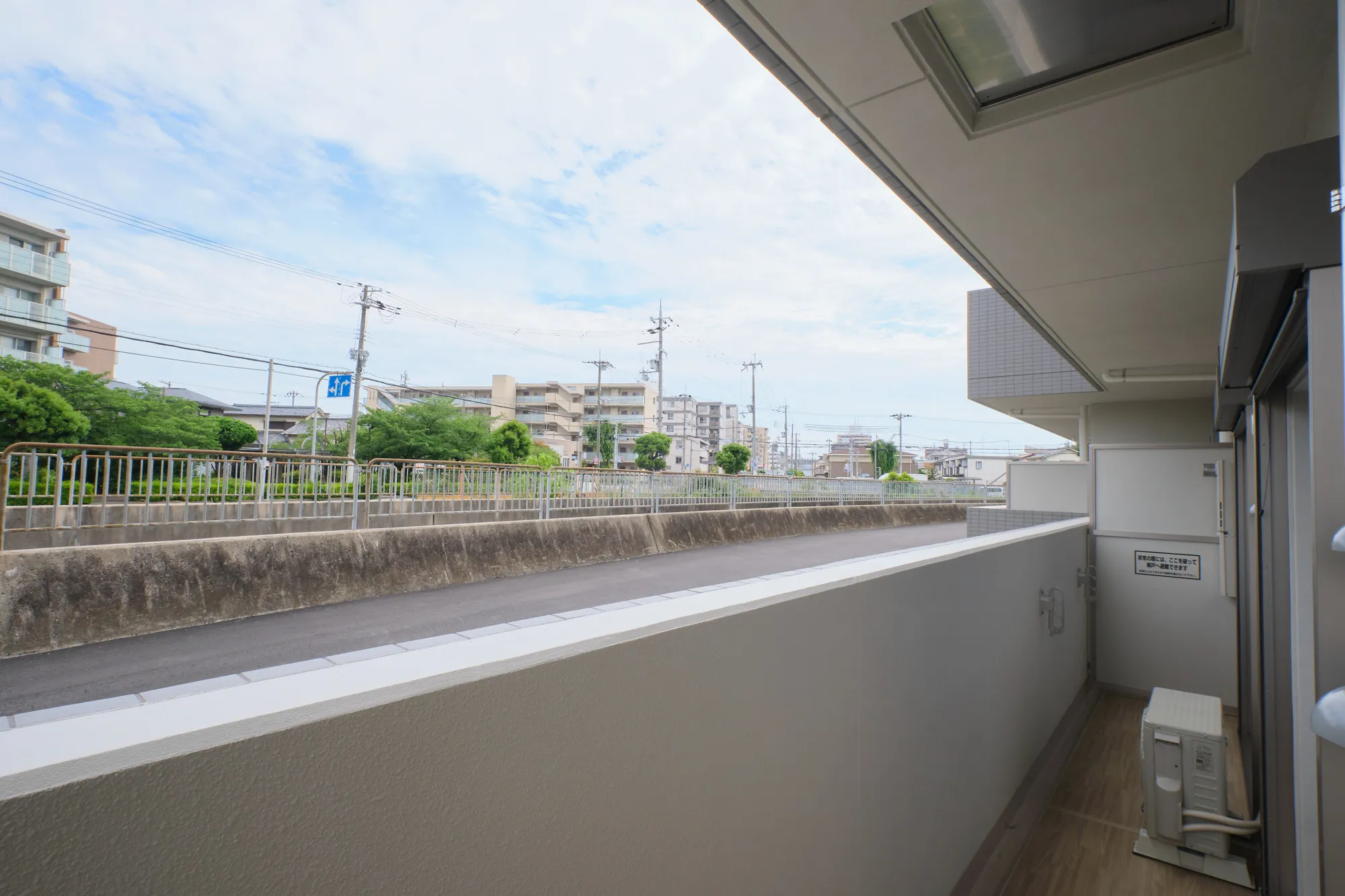 スプランディッド甲子園：Aタイプ：バルコニー