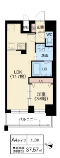 DOUBLE NINE RESIDENCE TENNOJIMINAMI：A4