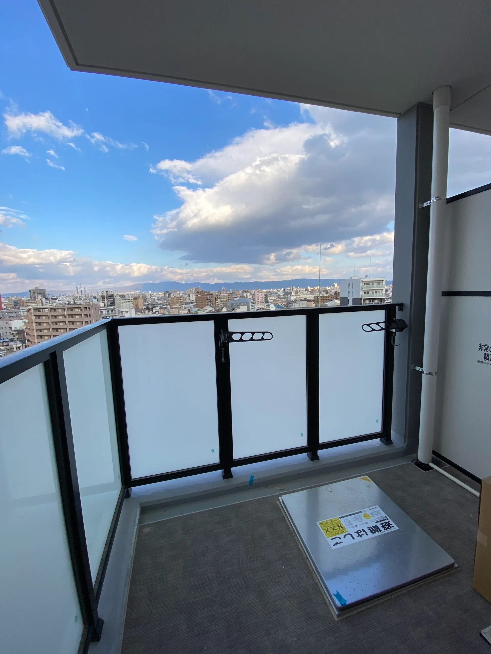 DOUBLE NINE RESIDENCE TENNOJIMINAMI：バルコニー