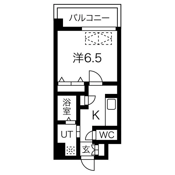 スプランディッド新大阪DUE：間取り