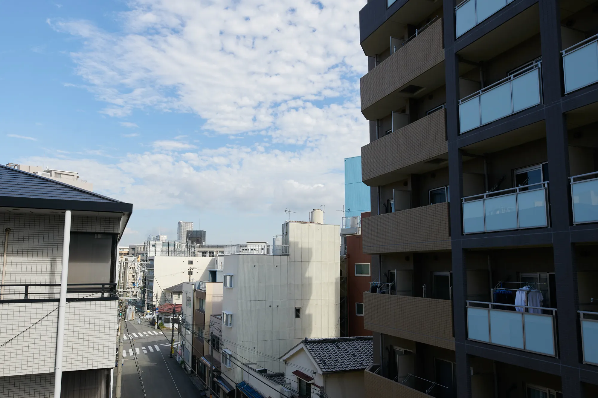 LA GRACE FUKUSHIMAⅡ：1号室タイプ眺望