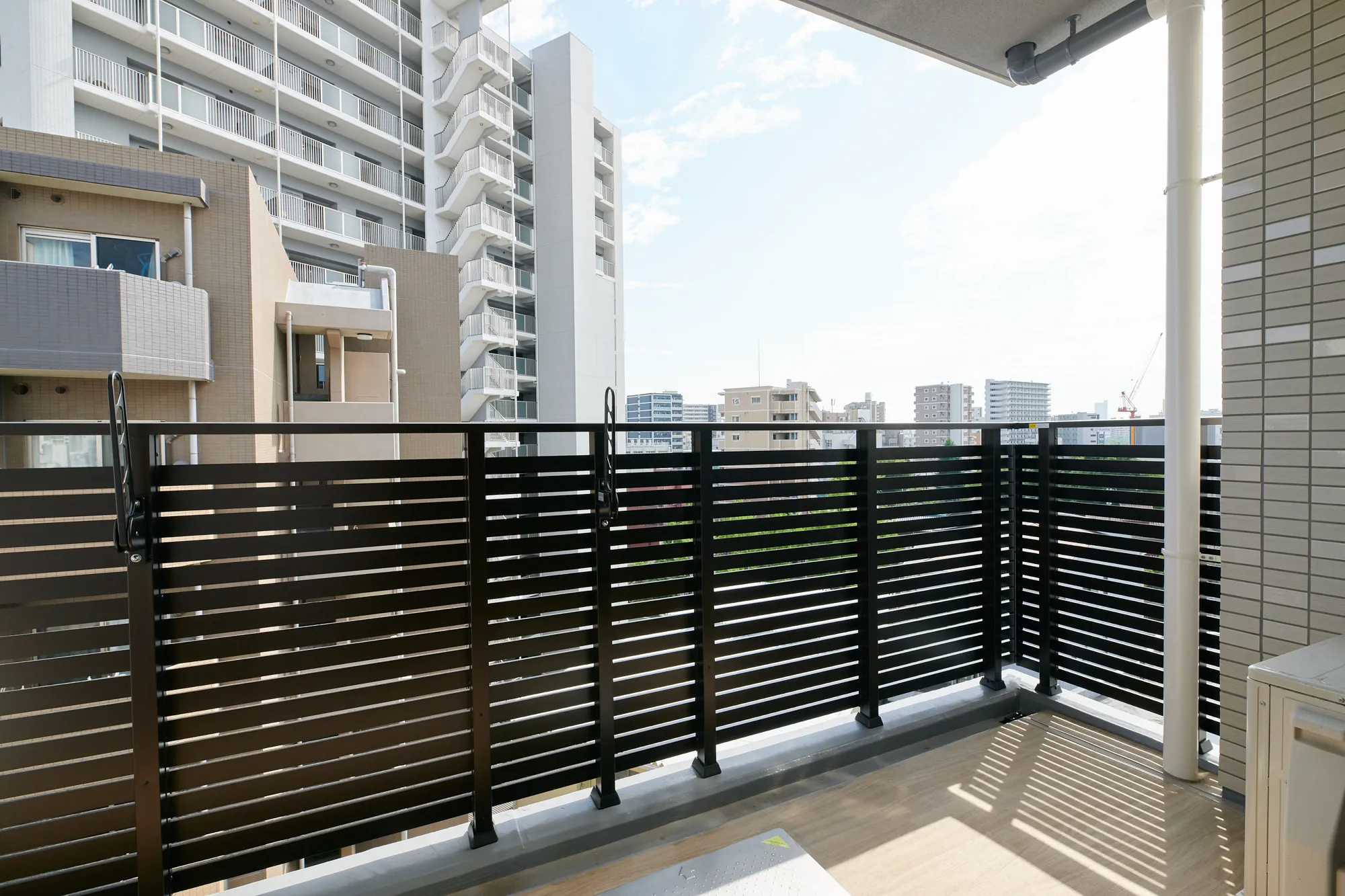 LA GRACE FUKUSHIMAⅡ：2号室タイプバルコニー