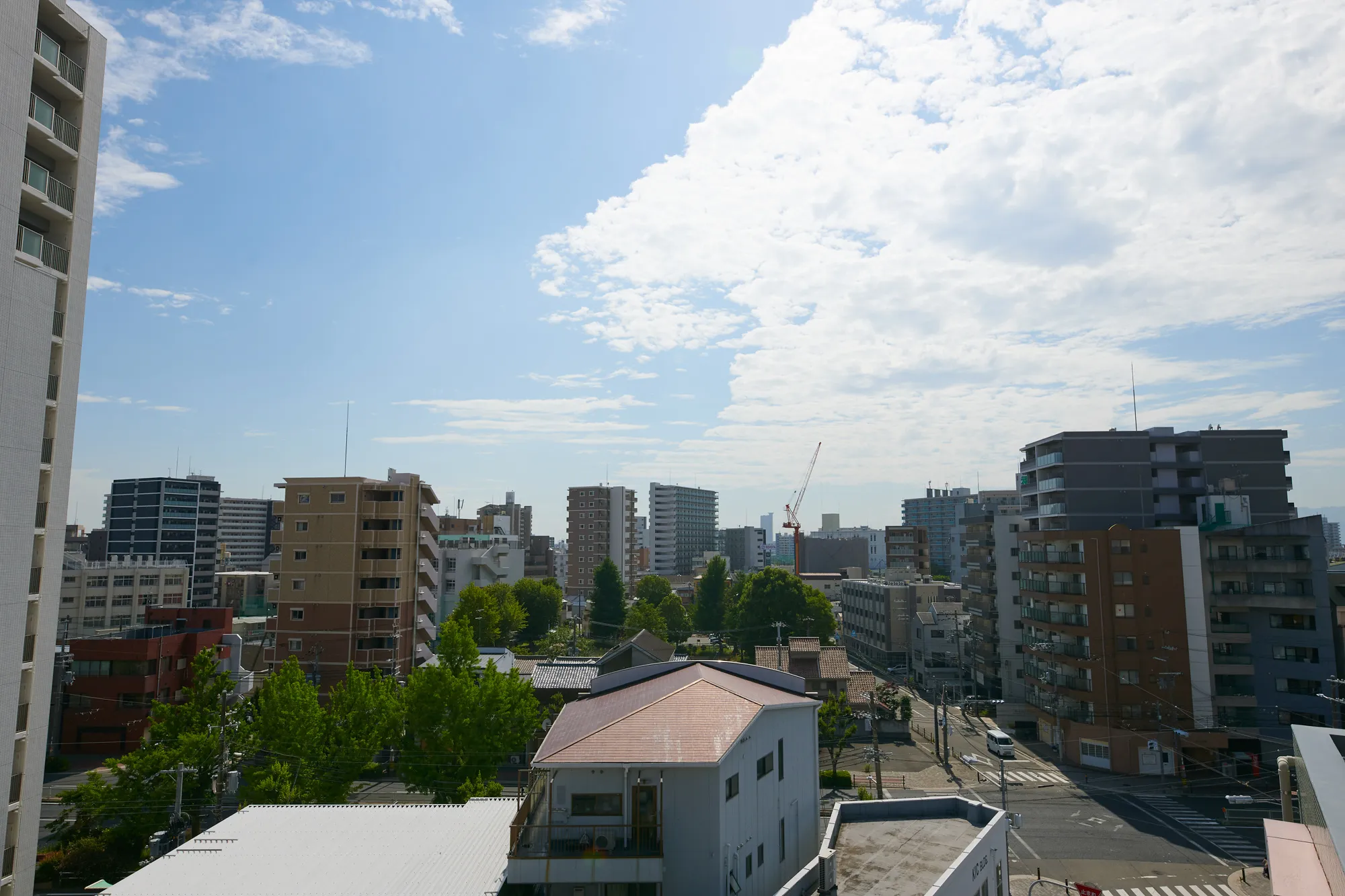 LA GRACE FUKUSHIMAⅡ：2号室タイプ眺望