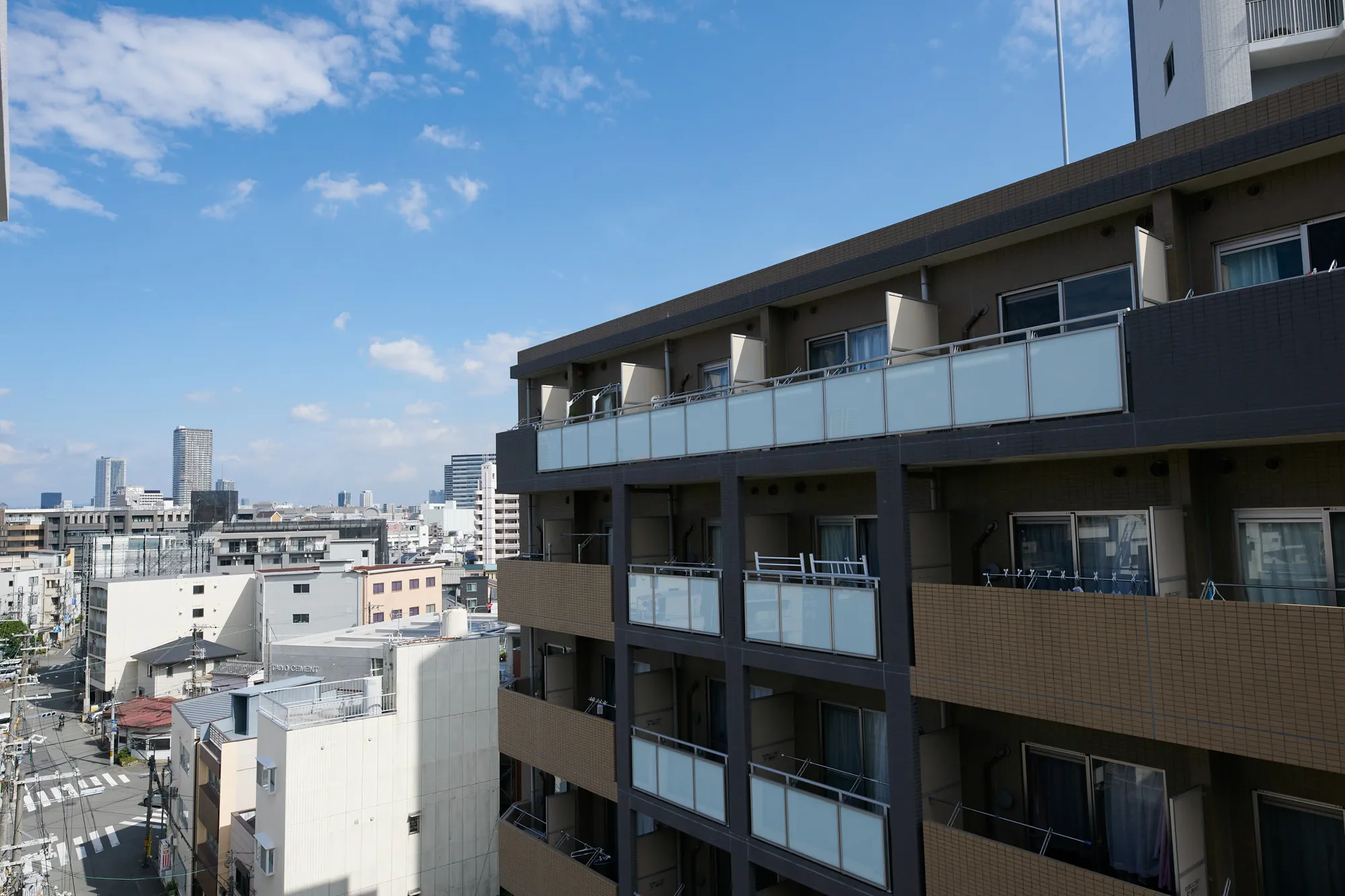 LA GRACE FUKUSHIMAⅡ：2号室タイプ眺望