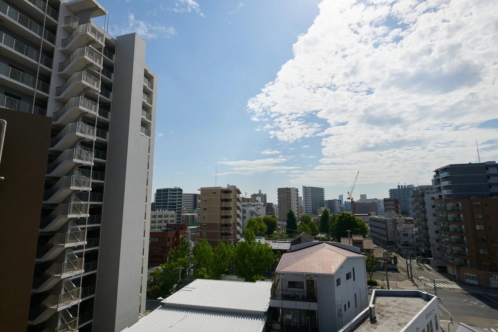 LA GRACE FUKUSHIMAⅡ：2号室タイプ眺望