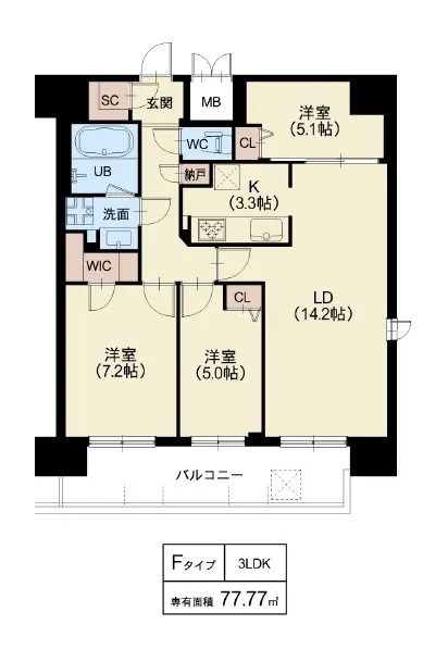 Splendide NAMBAIII：Fタイプ