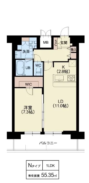 Splendide NAMBAIII：Nタイプ