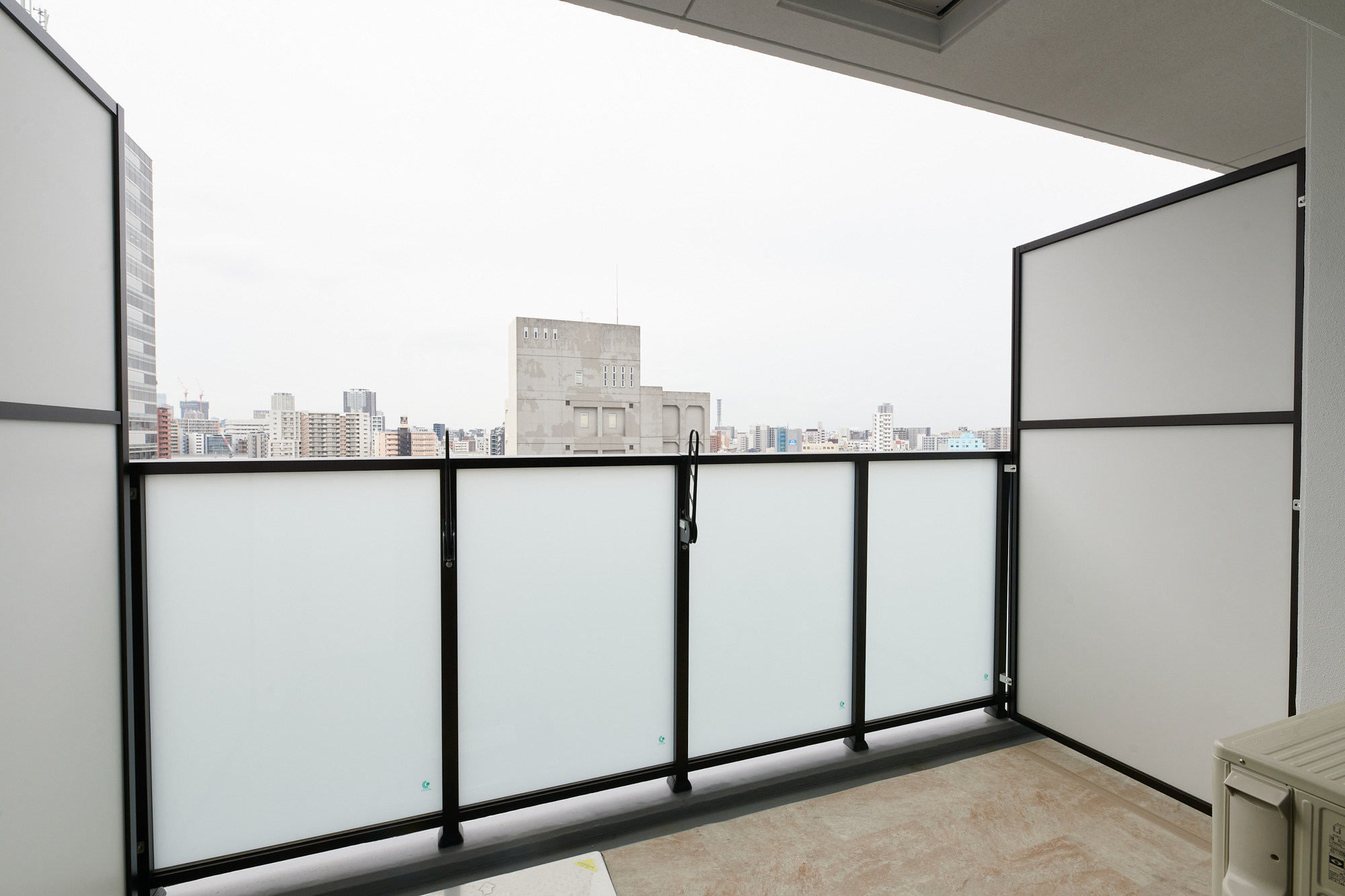 スプランディッド中之島DUE：バルコニー