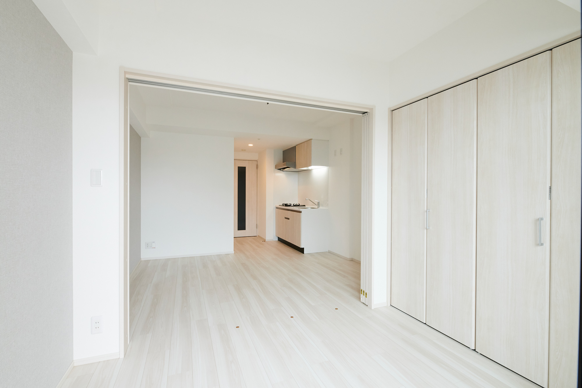 スプランディッド中之島DUE：Bタイプ：洋室・リビング