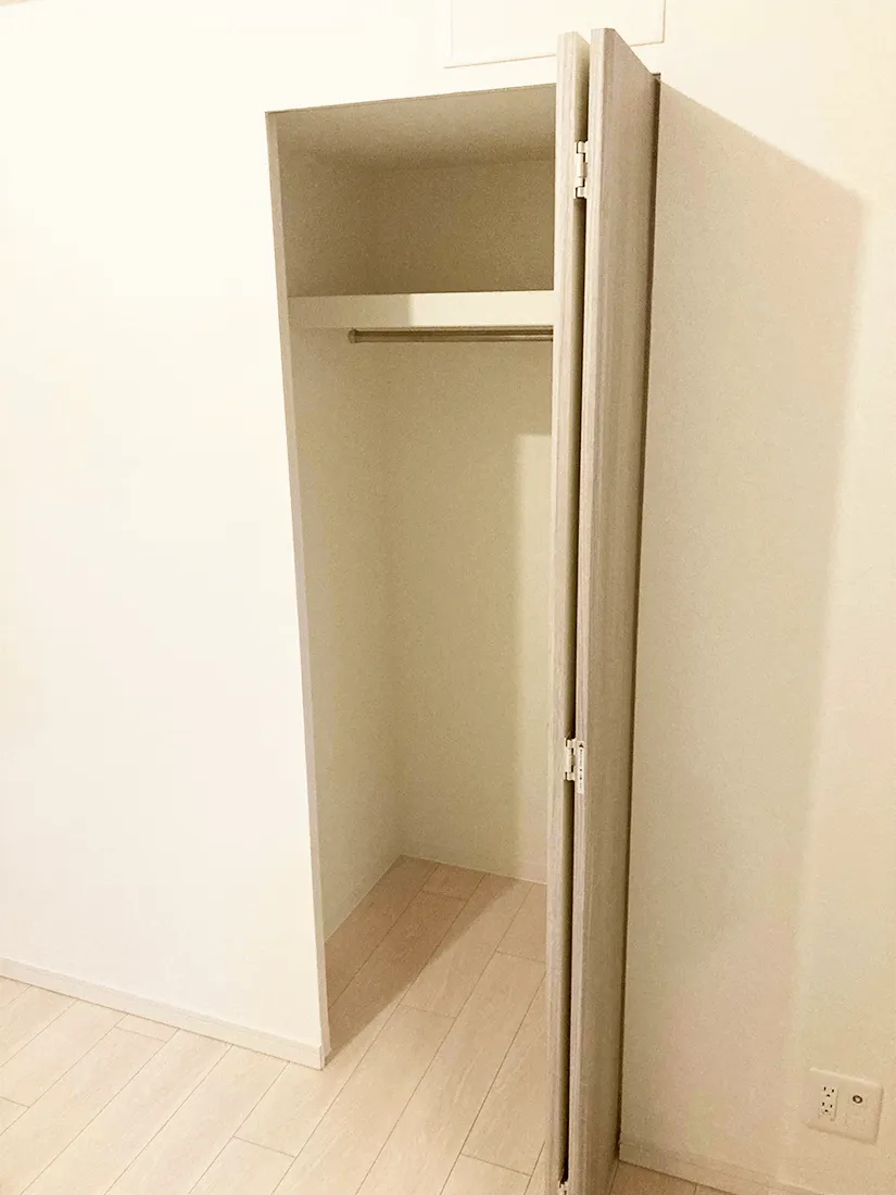 スプランディッド堀江：Aタイプ　クローゼット