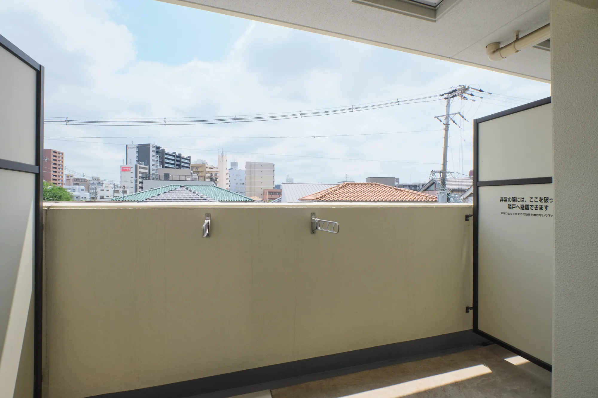FRONT FIELD Tennoji：402バルコニー