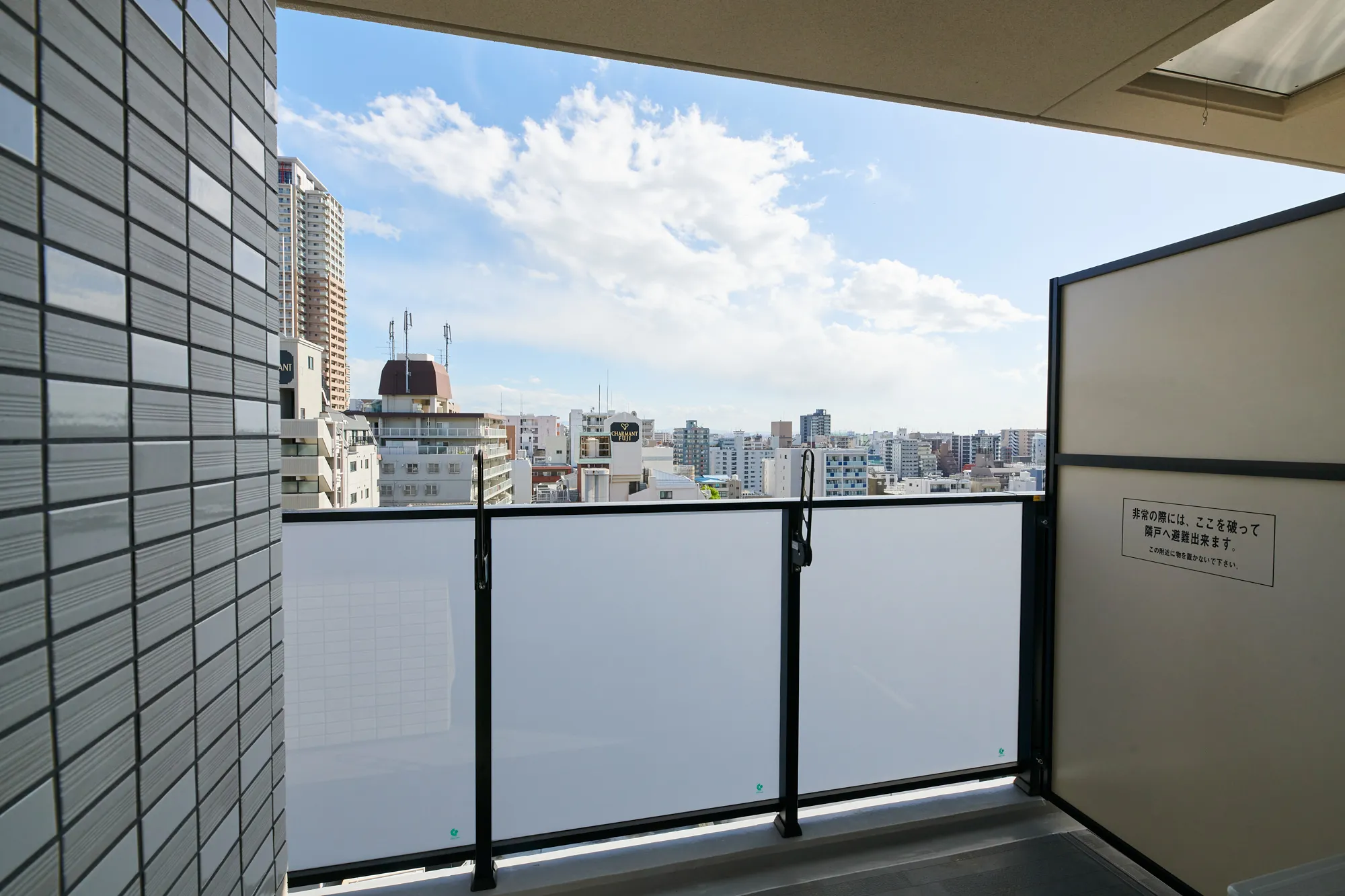 スプランディッド堀江：バルコニー