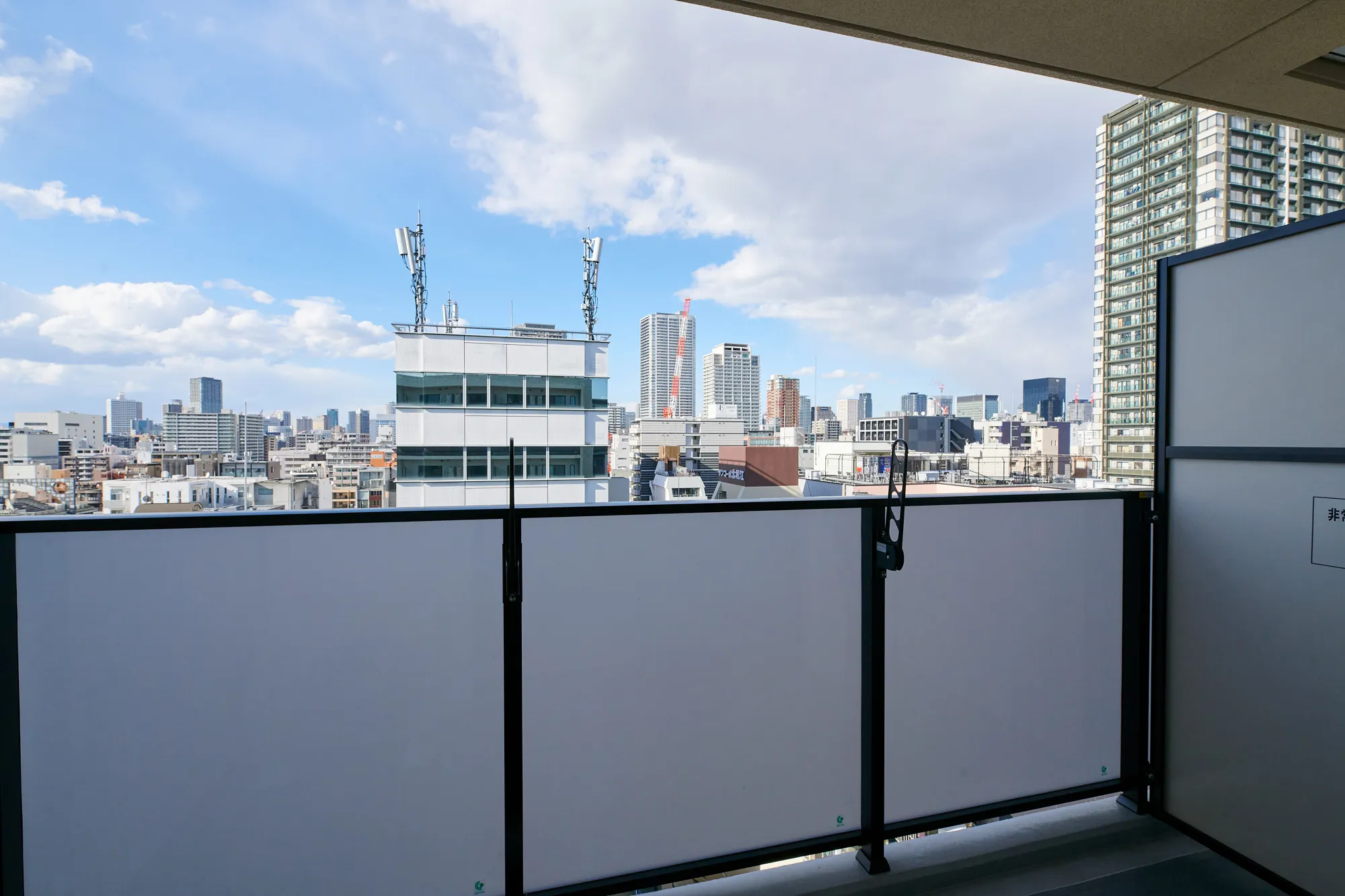 スプランディッド堀江：バルコニー