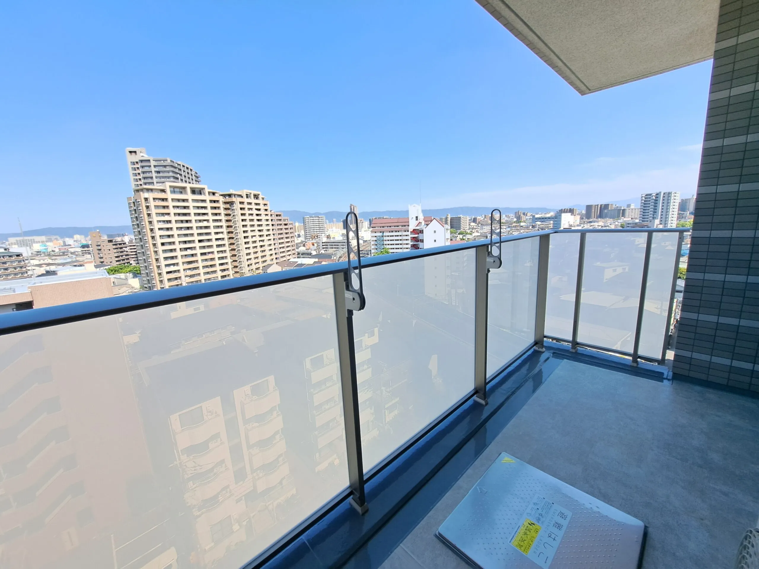 スプランディッド京橋EAST：バルコニー