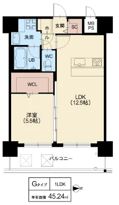 スプランディッド高井田：Gタイプ