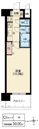 スプランディッド京橋EAST：C2タイプ