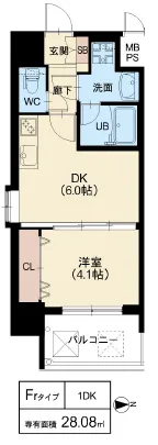 スプランディッド高井田：Frタイプ