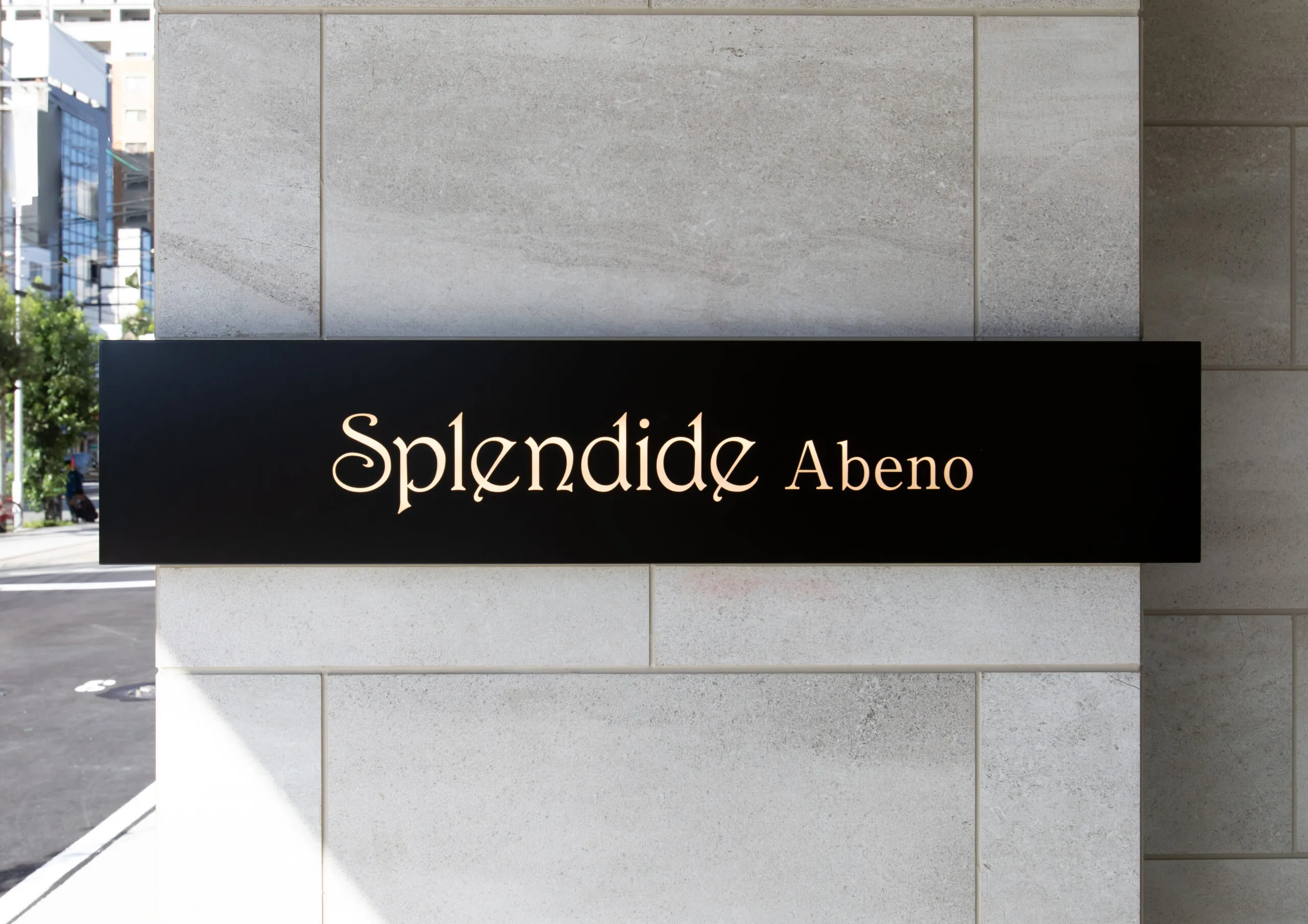 スプランディッド阿倍野：エントランス