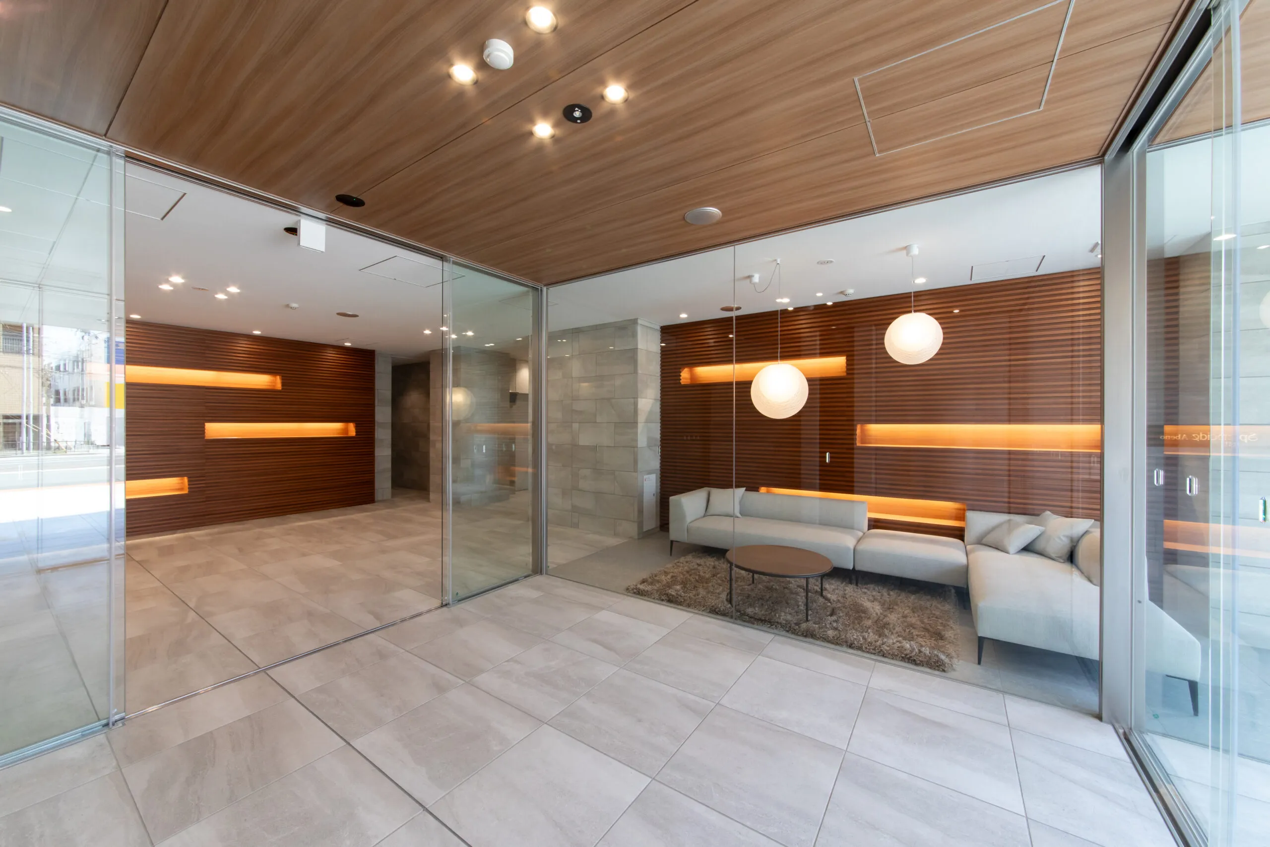 スプランディッド阿倍野：風除室