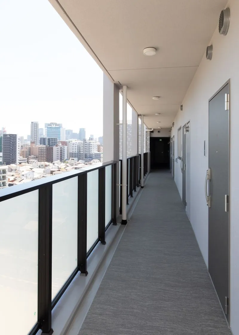 スプランディッド福島WEST：廊下