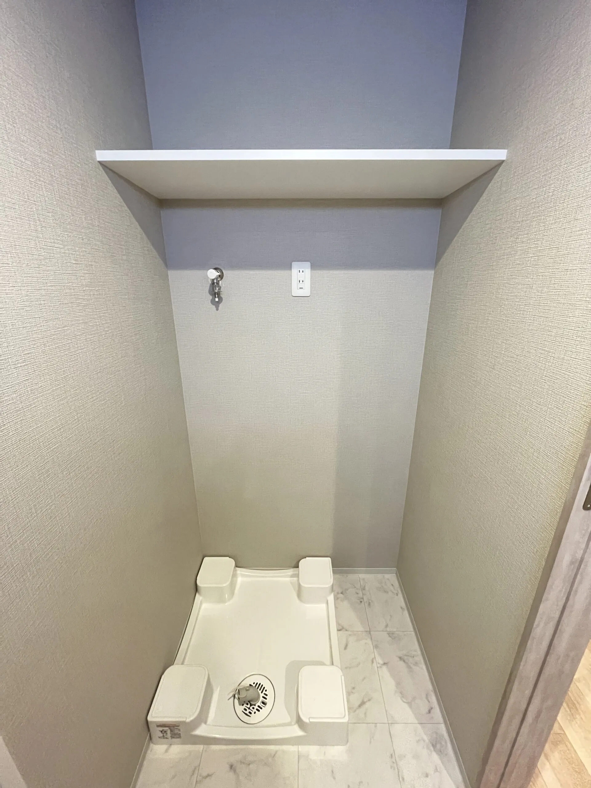 スプランディッド福島WEST：Cタイプ：洗濯機置き場