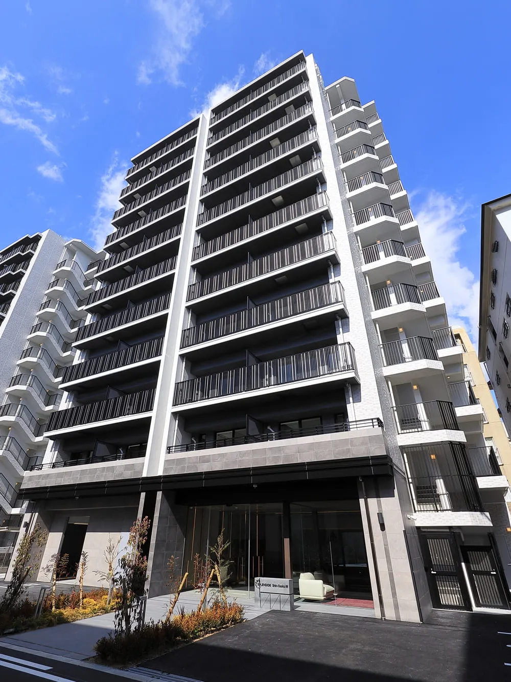 スプランディッド新大阪Ⅶ：南東側外観