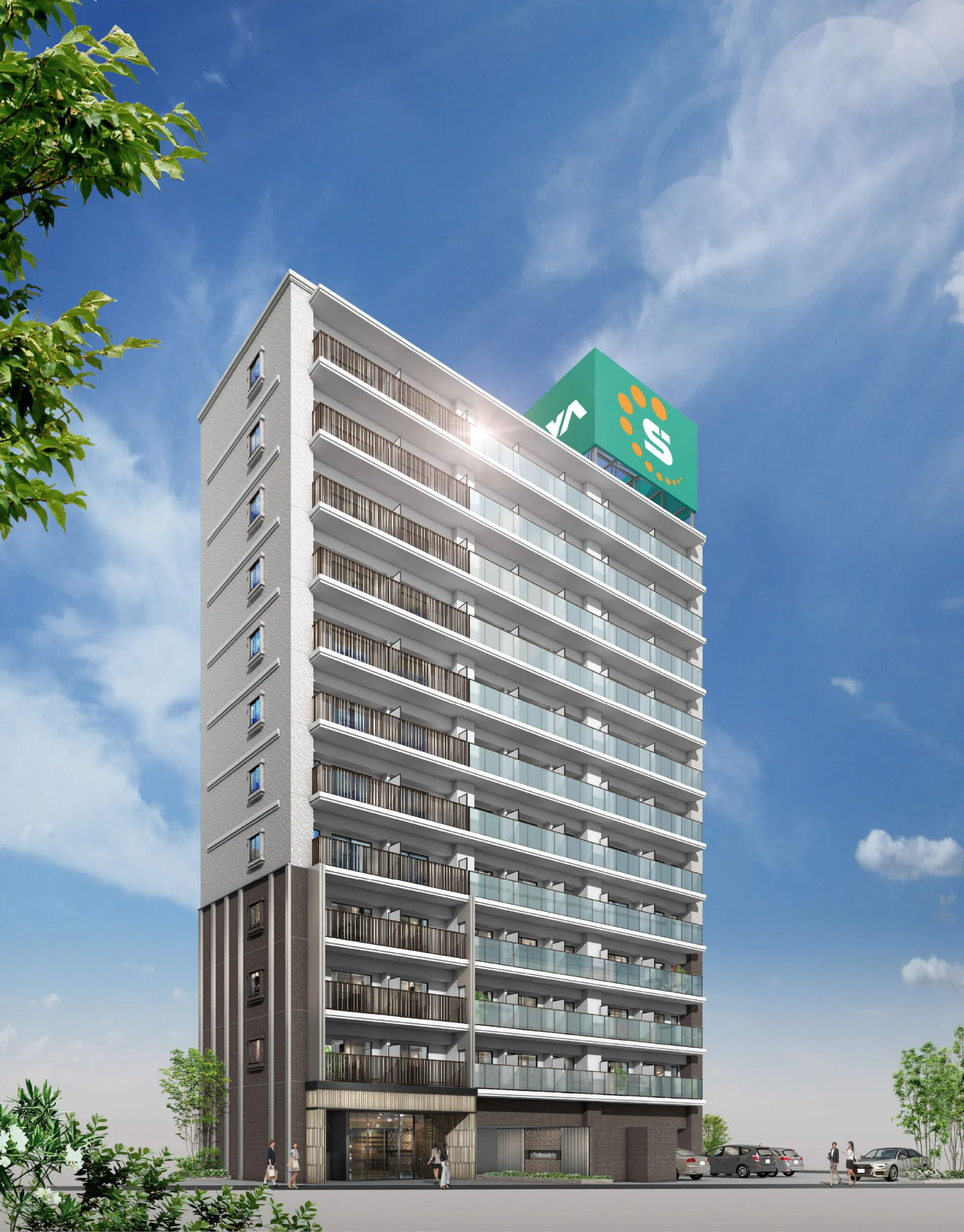 スプランディッド中之島DUE：外観