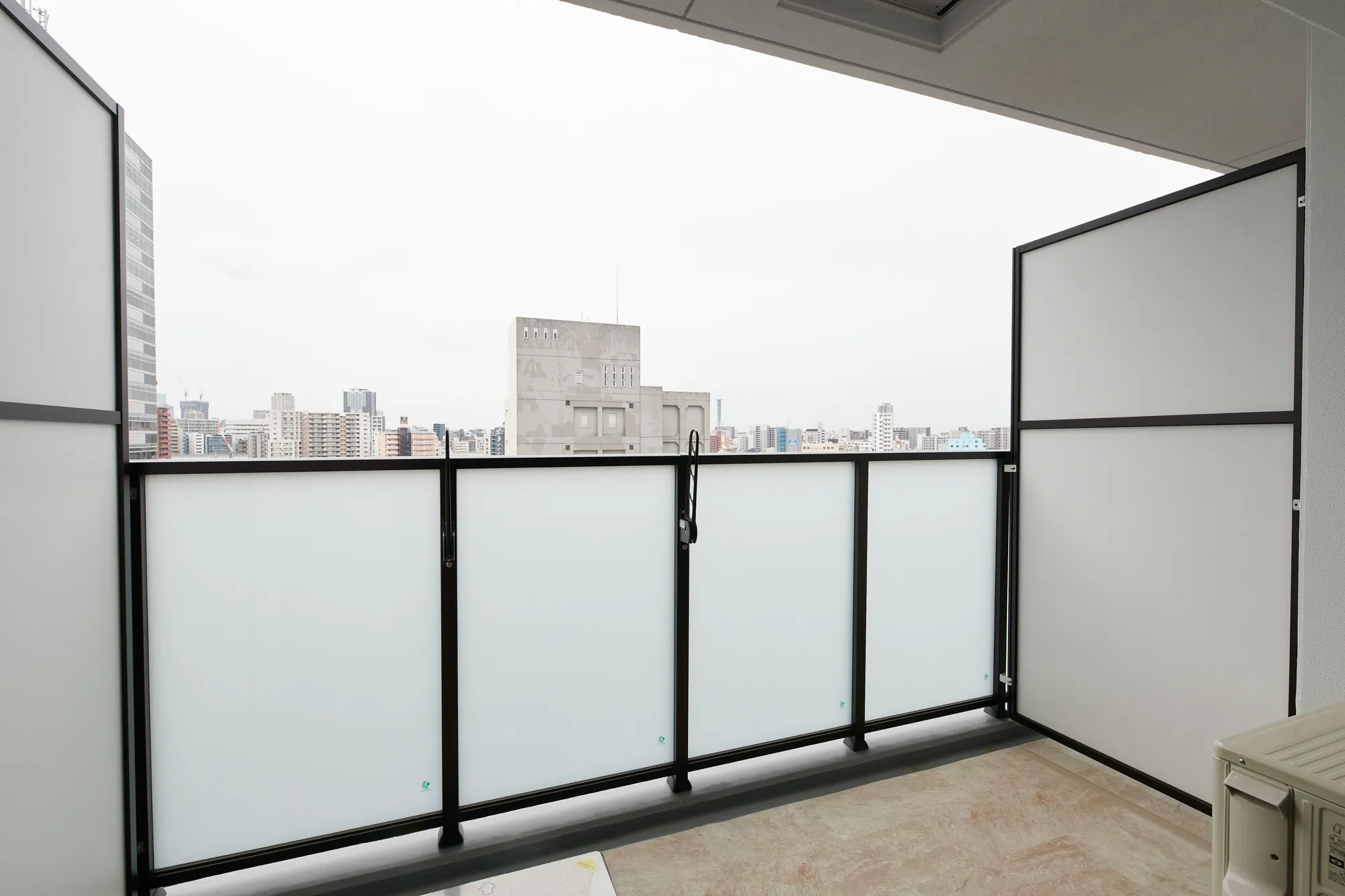 スプランディッド中之島DUE：バルコニー