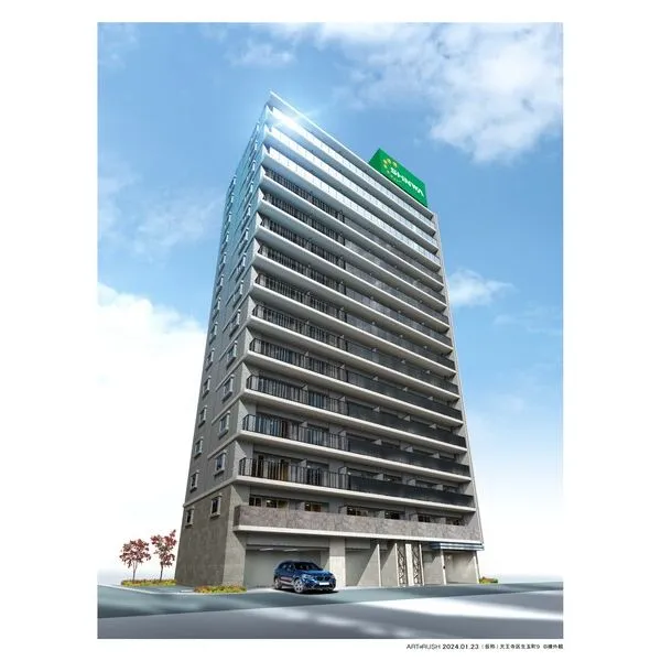 スプランディッド上本町WESTⅡ：外観イメージ