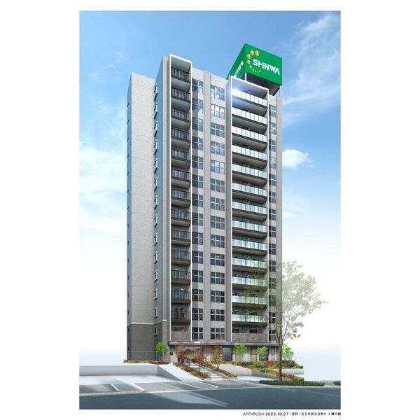 スプランディッド上本町WEST：外観イメージ